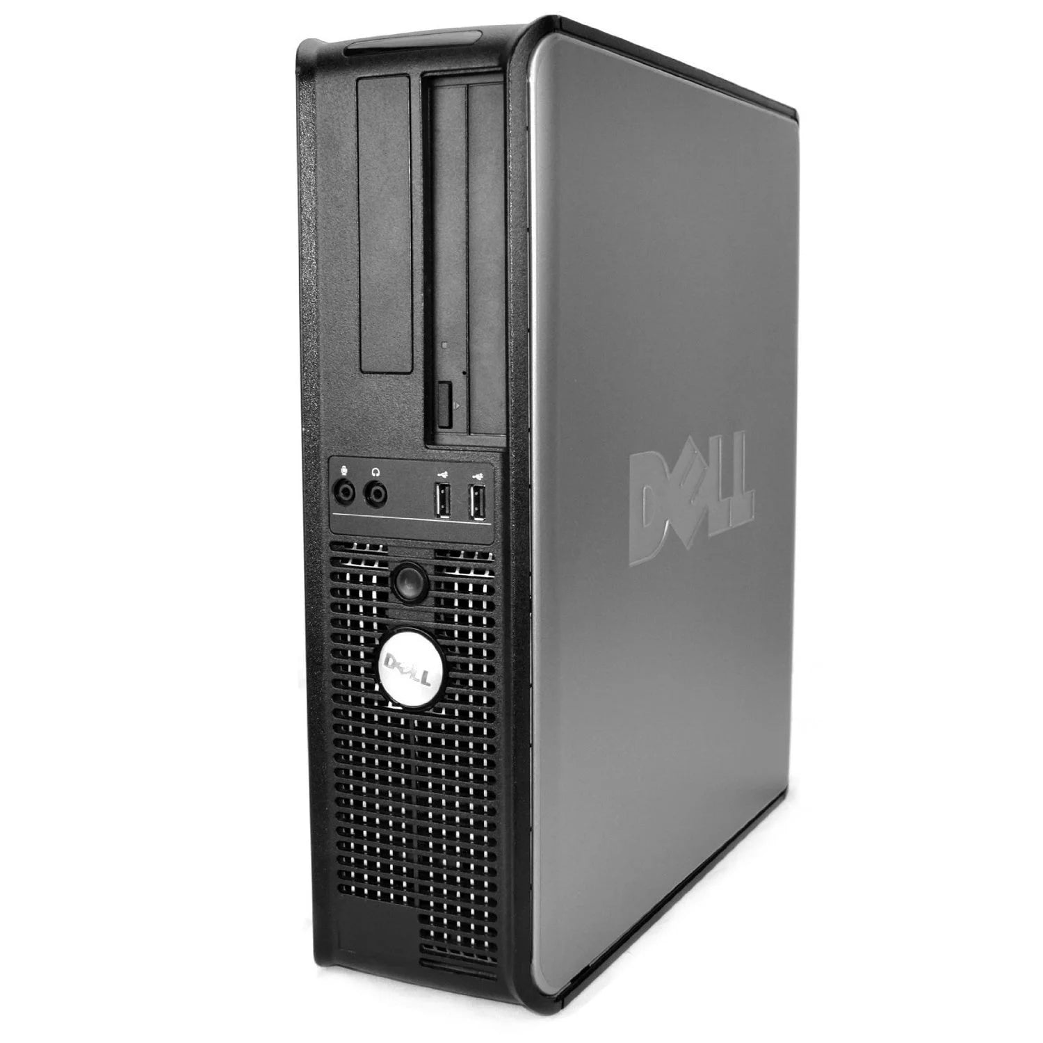 Used Dell Optiplex Desktop Computer 3.0 GHz Core 2 Duo Tower PC, 8GB, 500GB HDD, Windows 7 x64, 19" Dual Monitor, USB Mouse & Keyboard E367