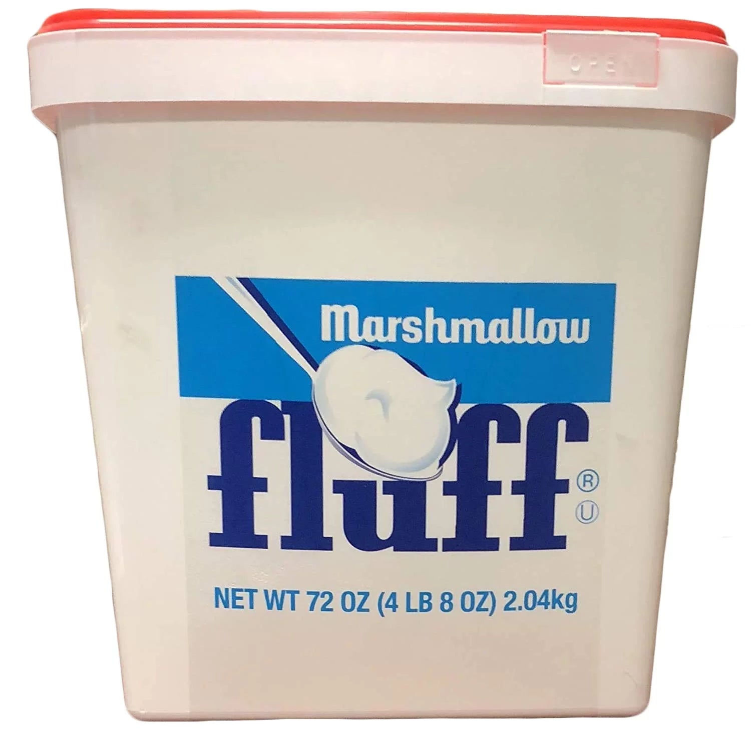 Marshmallow Fluff Original Large 72 oz. tub 4.5 LB I15524