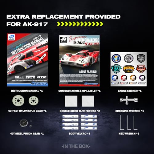 Brushless RC Car 60+ MPH 4x4 Monster Truck with 3S Battery D59714