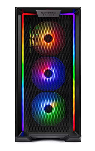 Ryzen 7 9700X 3.8 GHz NVIDIA RTX 4060 8GB 2TB SSD 32GB DDR5 RAM 6000 RGB Gaming PC Desktop J2145