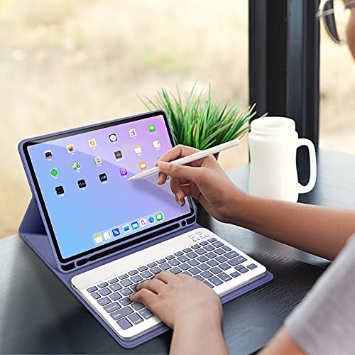 Purple Wireless Detachable Keyboard Case for iPad 10.5 L66413