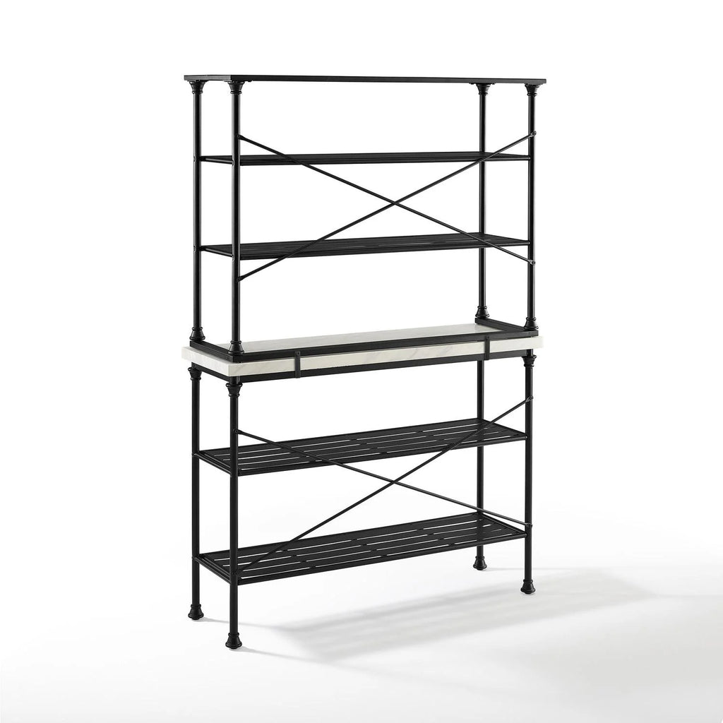 Matte Black Baker's Rack Y48855