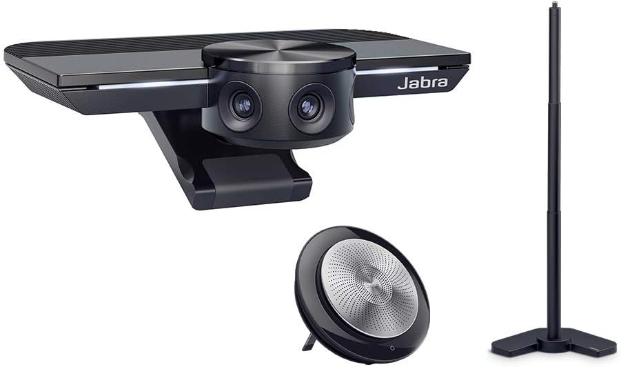 Jabra PanaCast with Jabra Speak 710 MS Wireless Bluetooth Speaker and Jabra PanaCast USB Hub and Jabra PanaCast Wall Mount Bundle J425