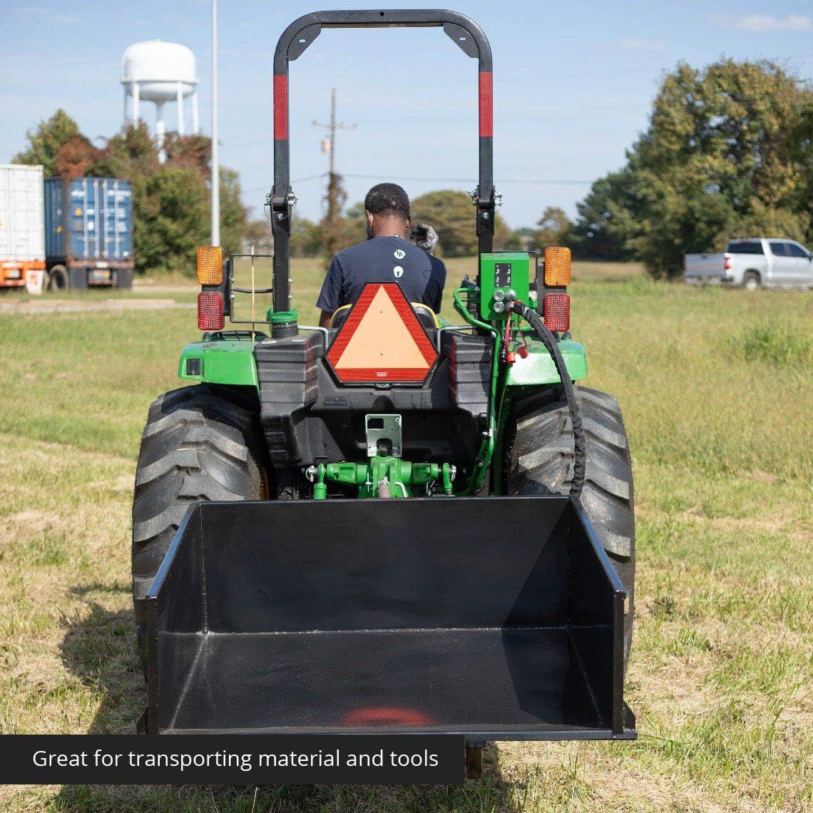 30 Cu. FT Hydraulic Dump Box, Category 1, 3-Point J5331