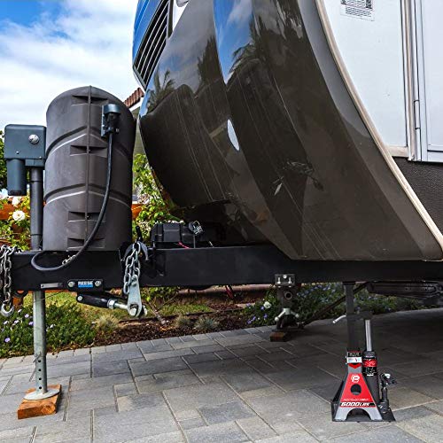 3 Ton 6000 Pound Capacity Bottle Jack and Jack Stands U392391