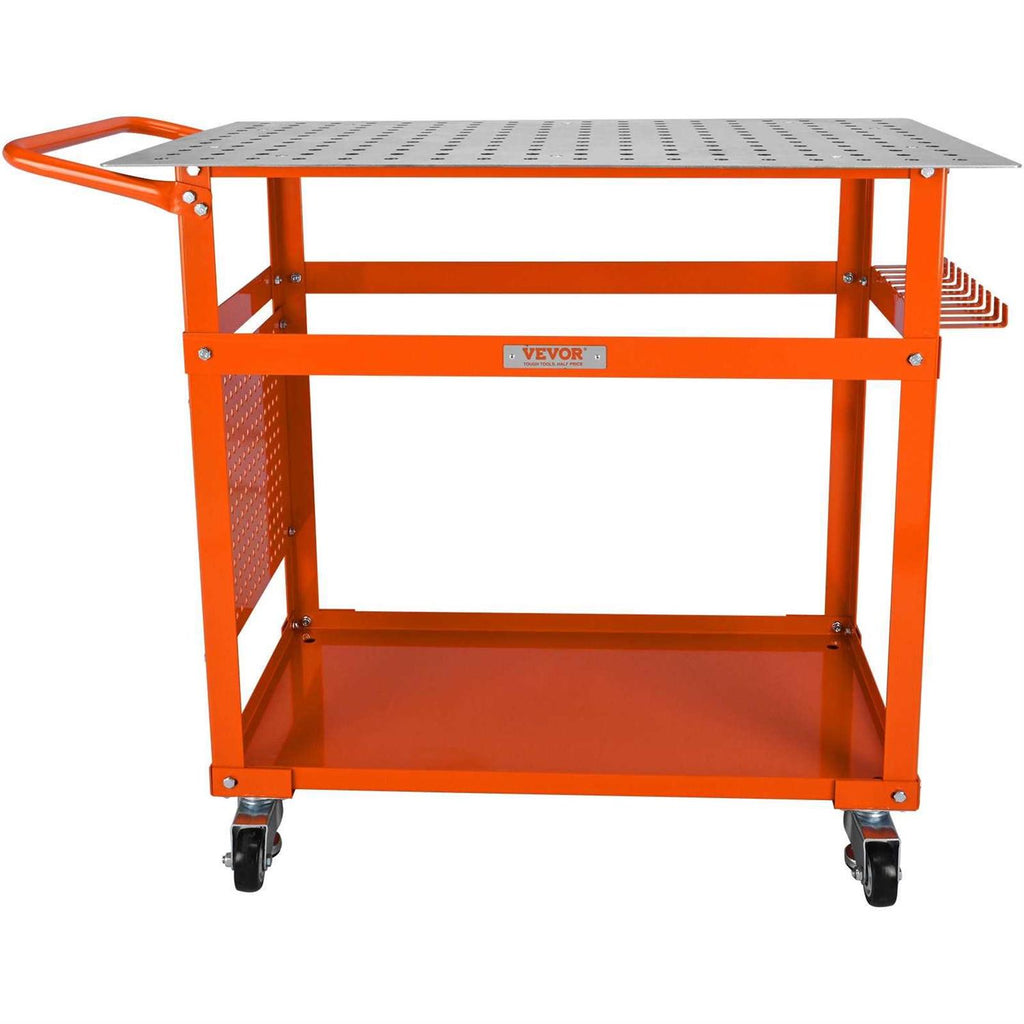 36×24 Steel Welding Table on Wheels A748665