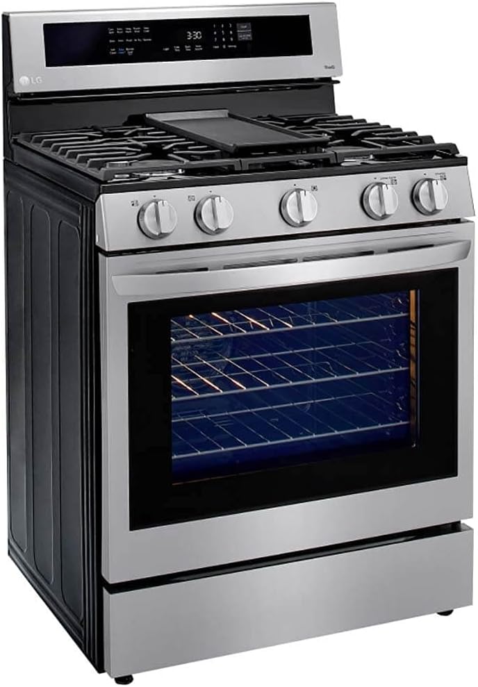 5.8 Cu. Ft. Stainless Steel Gas Range I181