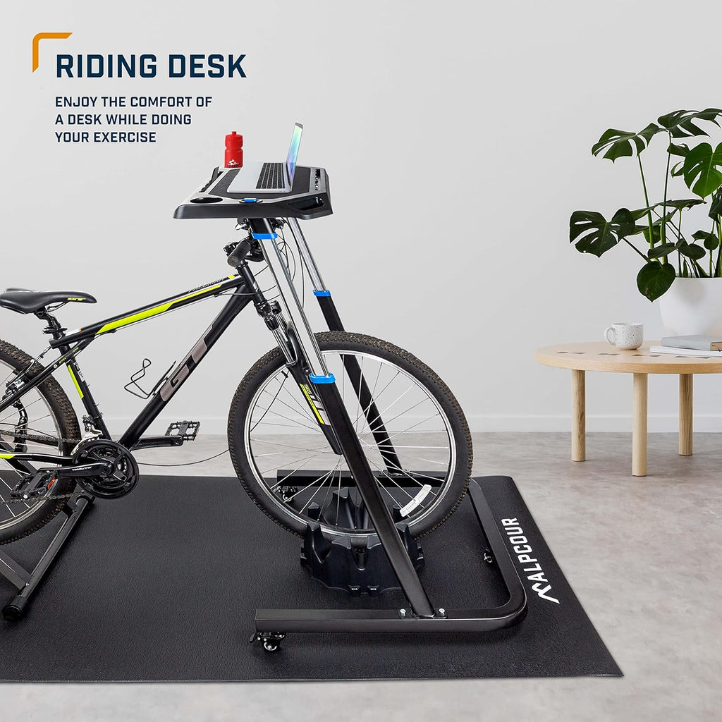 Portable Multi-Tasking Workstation Table with Adjustable Height and Non-Slip Surface S4261