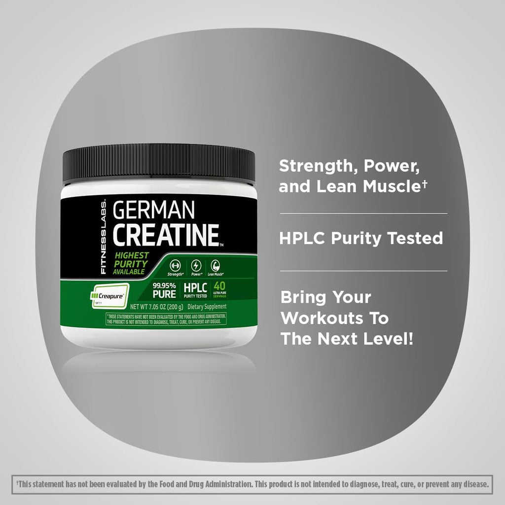 Creatine Monohydrate Powder 7.05 oz 39 Servings C2358
