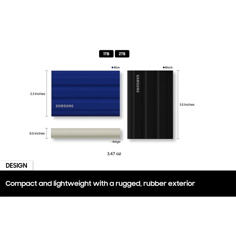1TB Black Portable Solid State Drive K9426