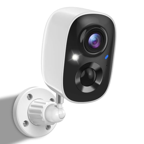 2K Wireless Outdoor Security Camera with Color Night Vision A344