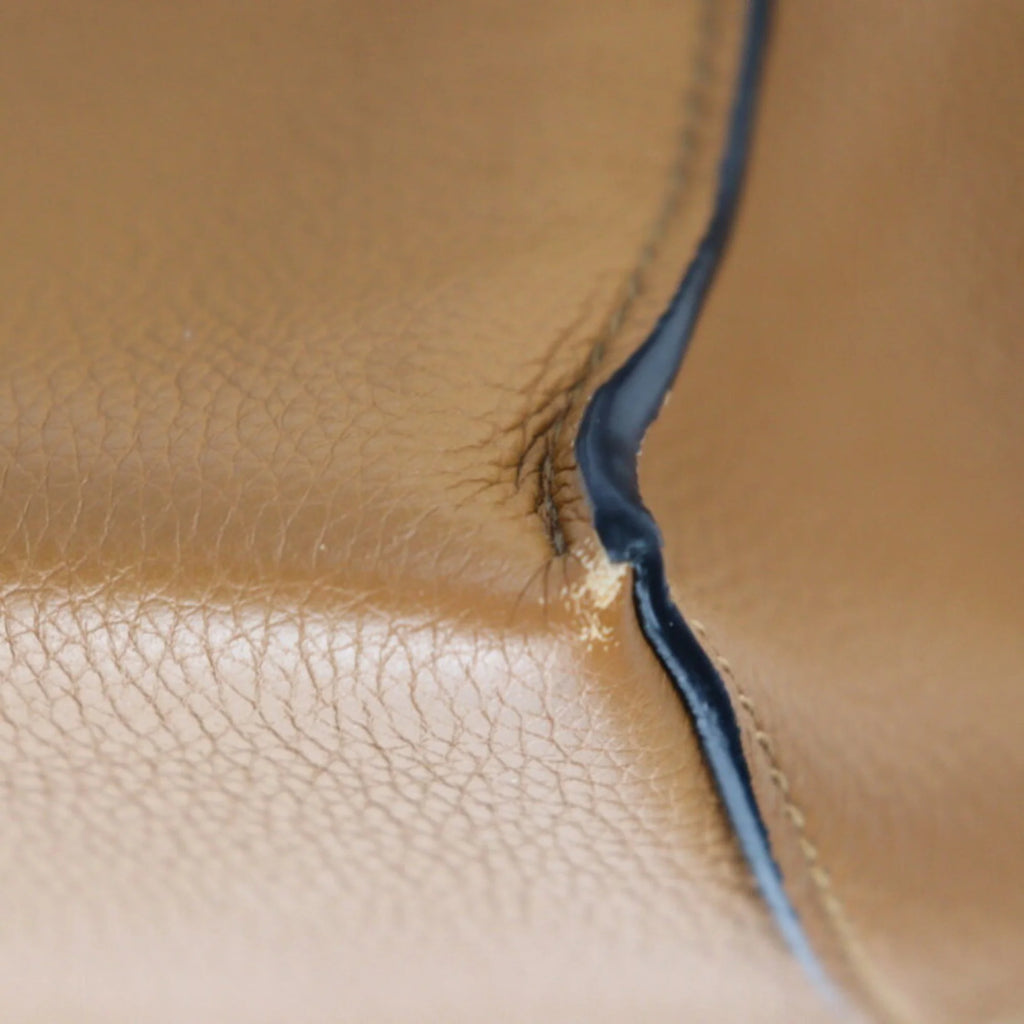 Camel Brown Calf Leather Shoulder Bag K575