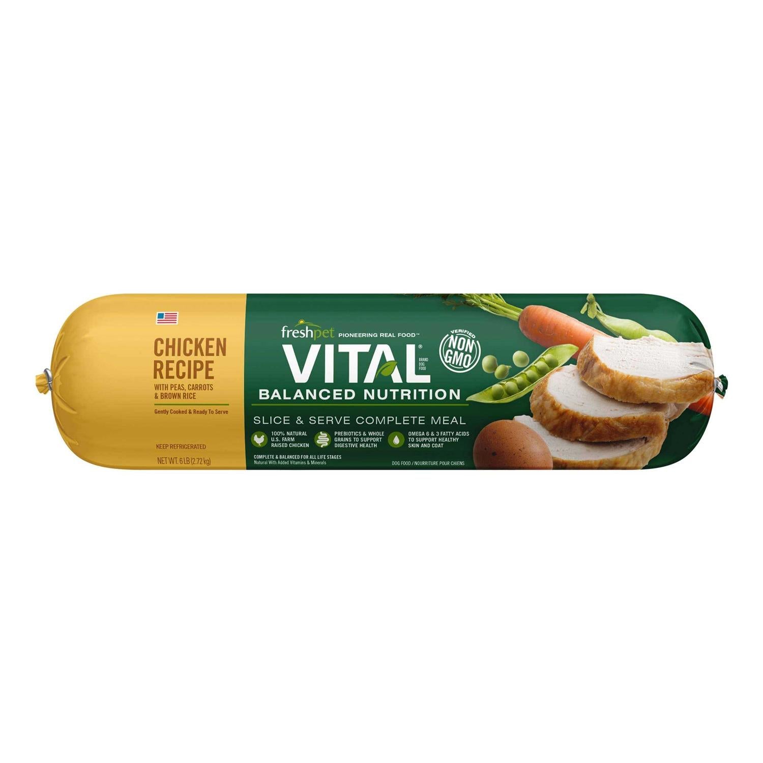 Chicken Veg Rice Fresh Dog Food T471