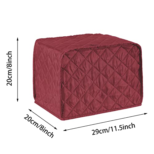 Quilted Black Toaster Cover 2 Slice G690207