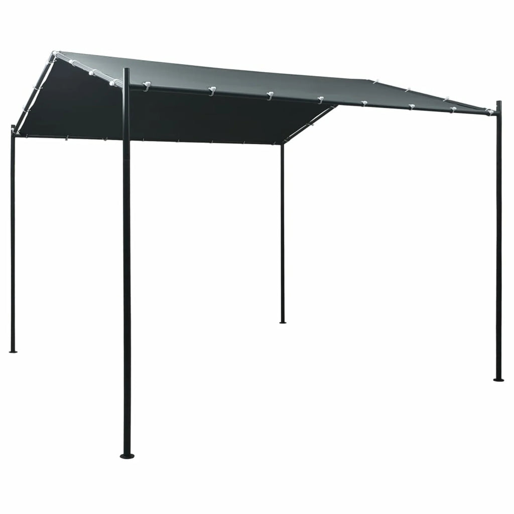 Steel Frame Sun Shade Canopy 9.8ft X 9.8ft Waterproof G415238