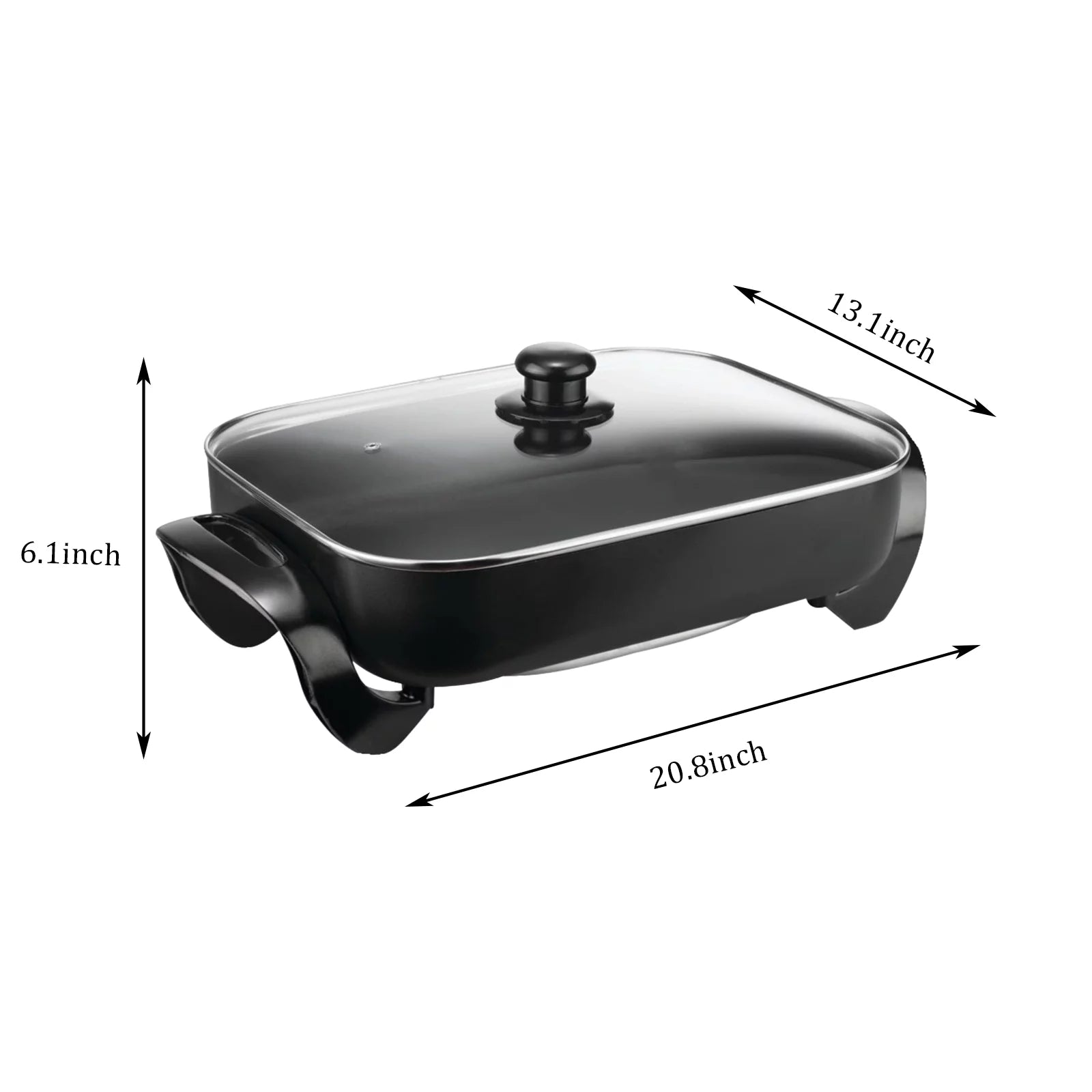 Large Capacity Nonstick Electric Skillet (16 inch) Y983255