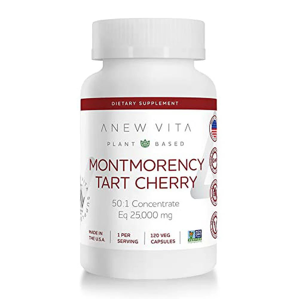 120 Veggie Capsules Tart Cherry Concentrate D760455