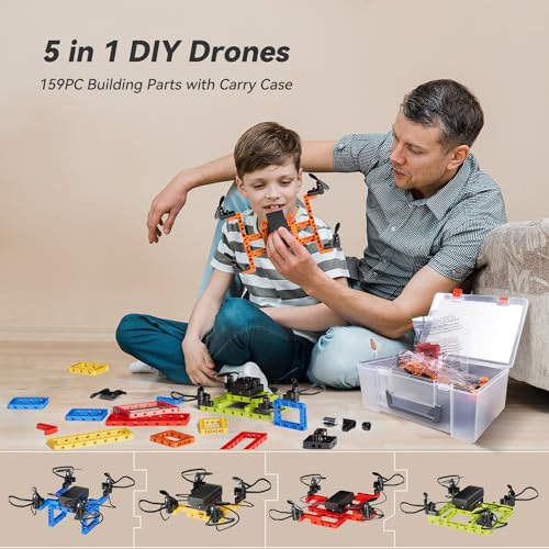 Mini Drone Building Kits, 5-IN-1 DIY Drone L505