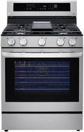 5.8 Cu. Ft. Stainless Steel Gas Range I181