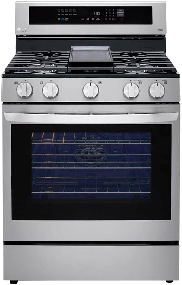 5.8 Cu. Ft. Stainless Steel Gas Range I181