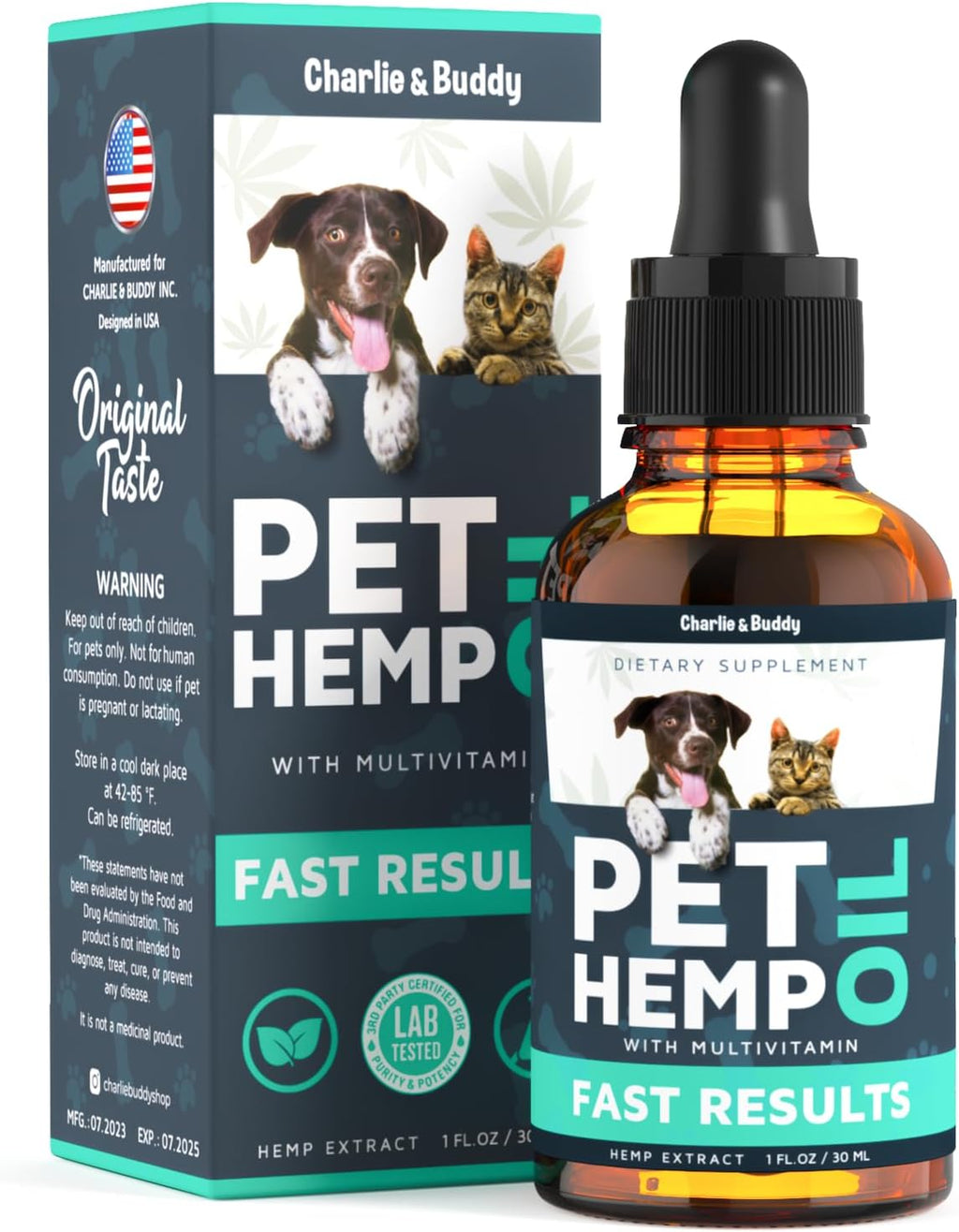 Hemp Oil for Dogs Cats N78010