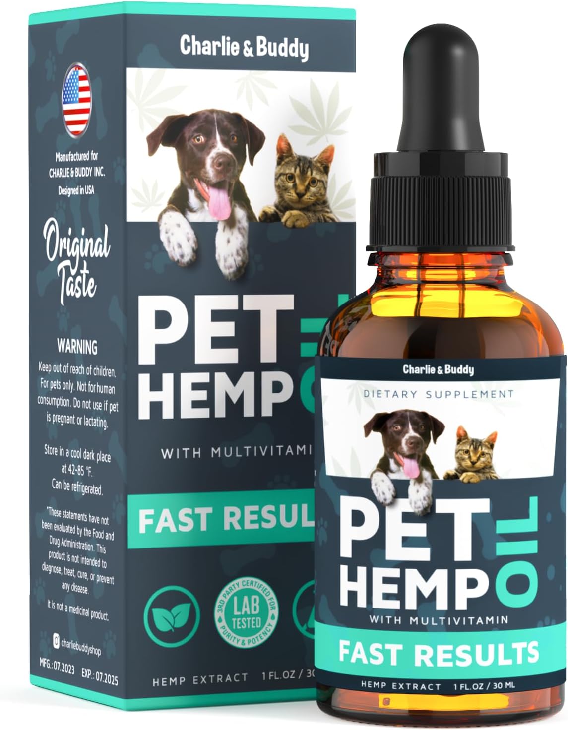 Hemp Oil for Dogs Cats N78010