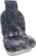 Charcoal Sheepskin Seat Cover E393113