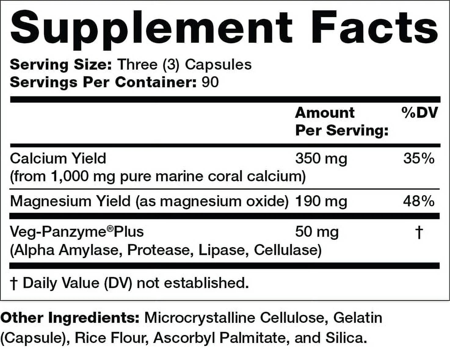 Coral Calcium Dietary Supplement, 1,000mg, 270 count Q195449