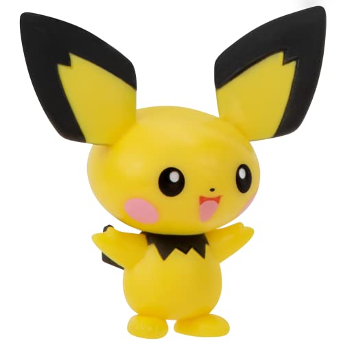 3 Pack Pichu Pikachu Raichu Battle Figures Q318333