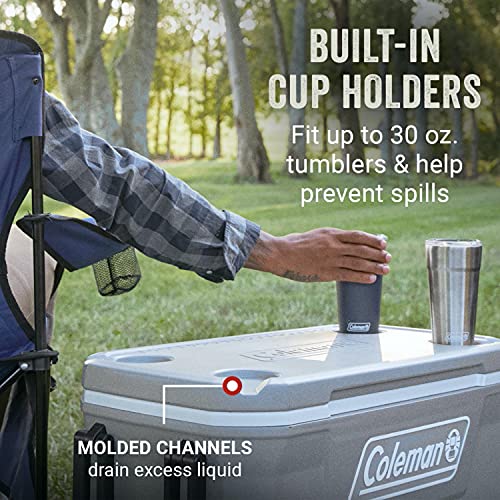 65-Quart Insulated Portable Rolling Cooler S92662