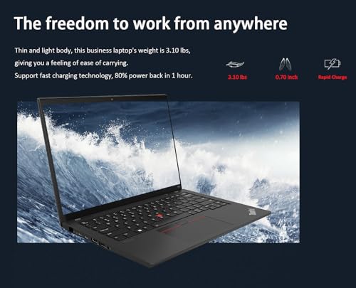 14" FHD+ Touchscreen Business Laptop with 16GB RAM, 1TB SSD, Backlit, Fingerprint, 1080p Webcam, Wi-Fi 6E, Win 11 Pro J322412