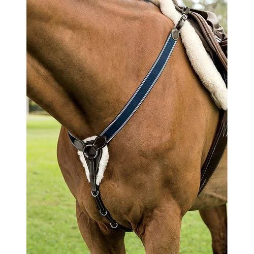 Brown Elastic Jumper Breastplate F413