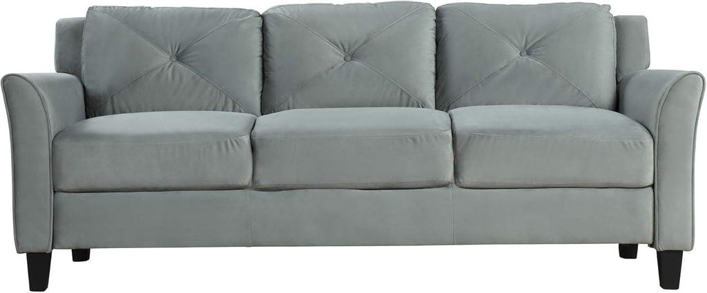 Gray 3 Piece Sofa Loveseat Chair Set J555