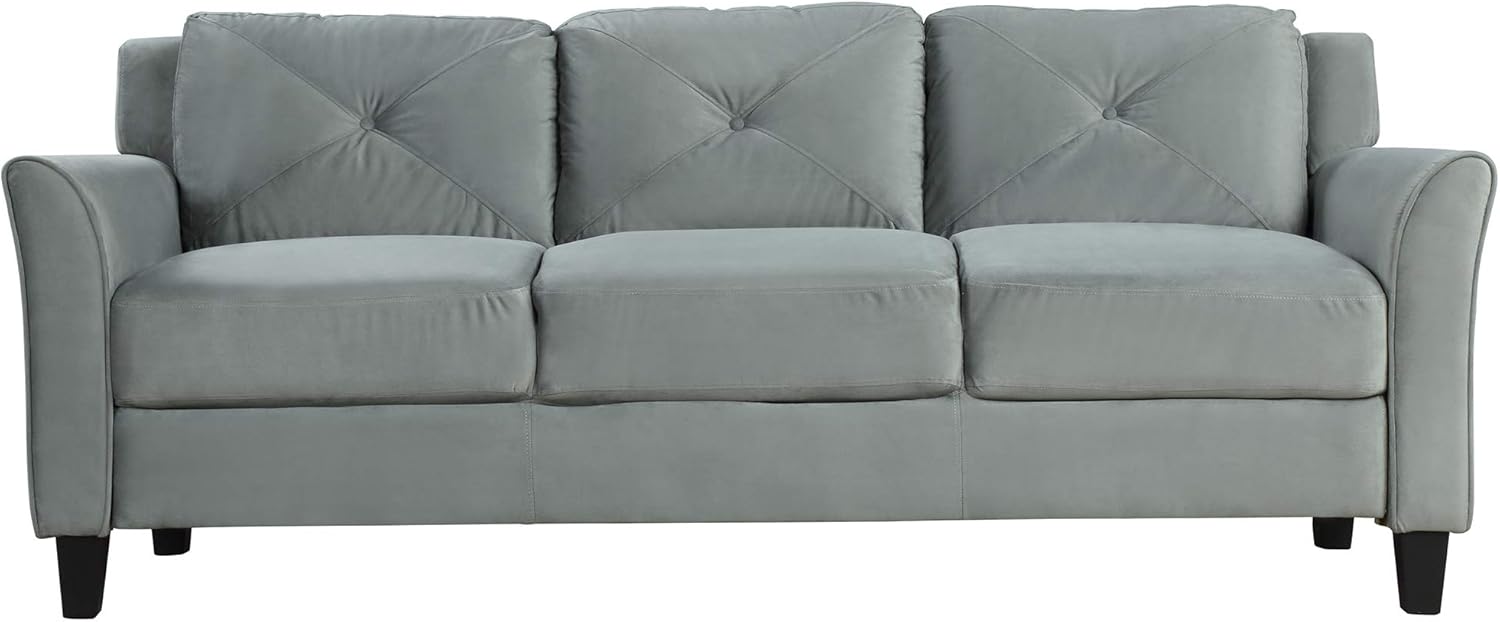 Gray 3 Piece Sofa Loveseat Chair Set J555