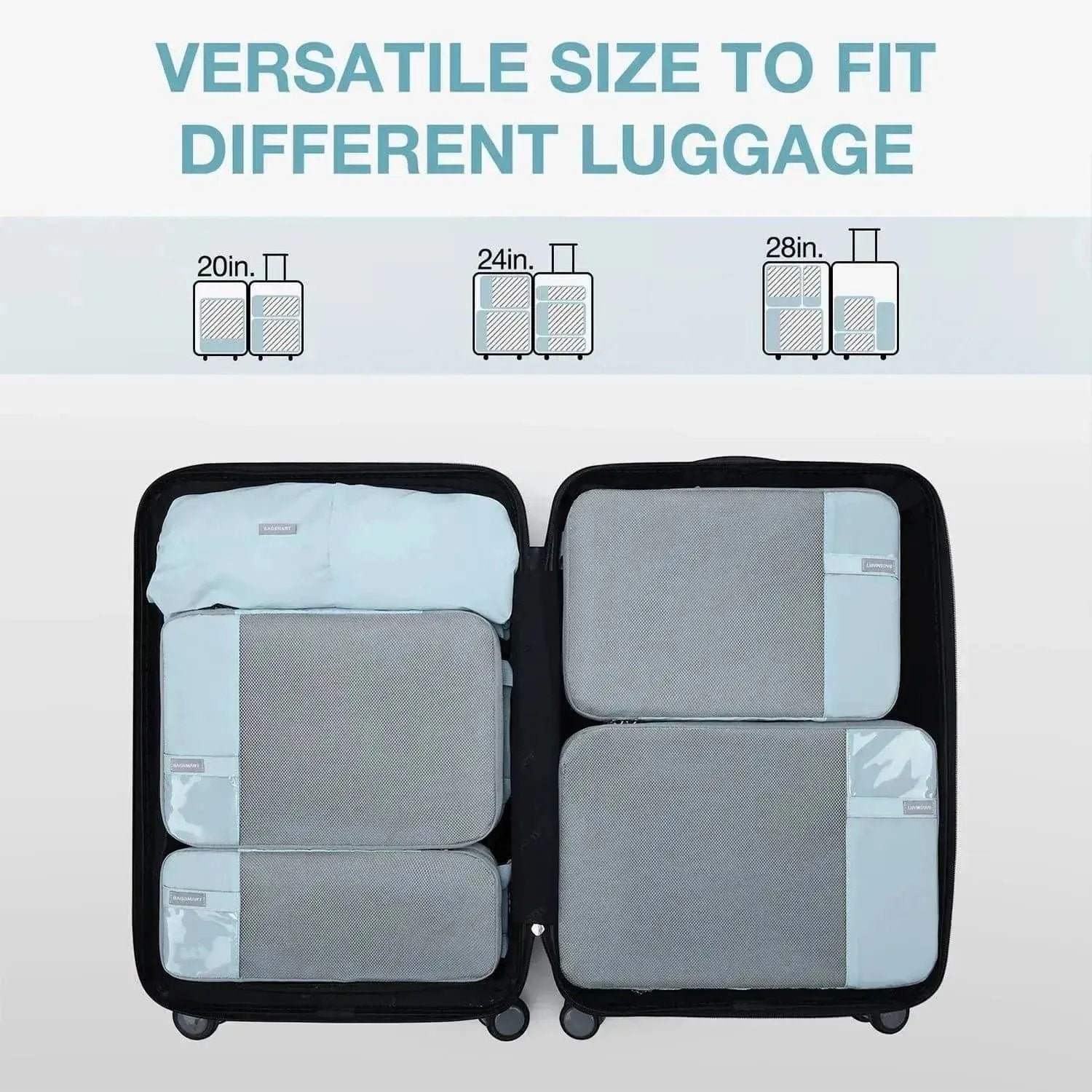 Compression Packing Cubes 6 PCS