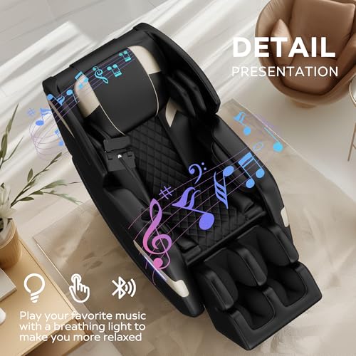 Massage Chair with Heat & Foot Rollers H42389