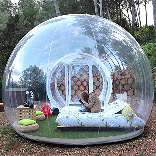 Inflatable Bubble Tent Clear Transparent Outdoor Tents F53567