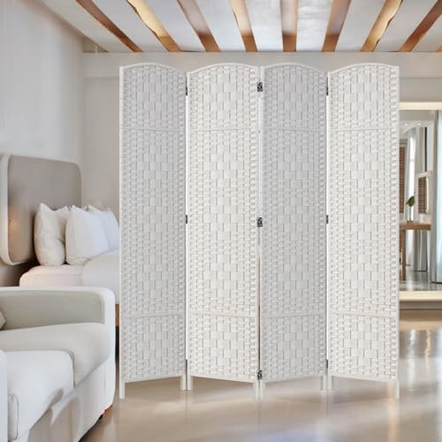 Dark Coffee 4 Panel Room Divider Y740
