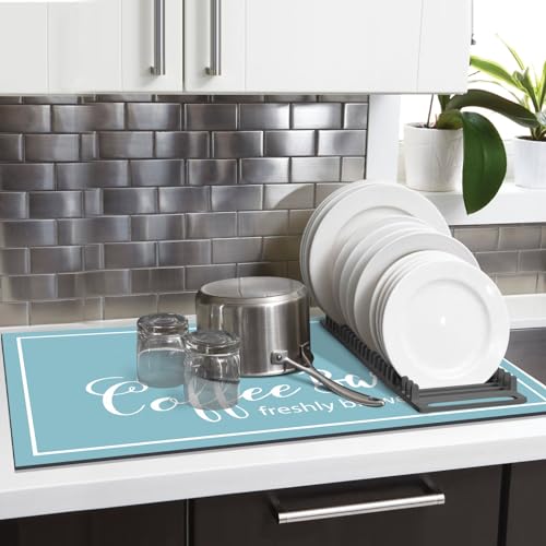 16"x24" Absorbent Coffee Bar Mat F4655