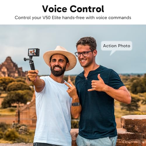 4K60fps Action Camera with 128GB Memory Card Y713524