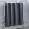 Cast Iron Electric Radiator Anthracite W663