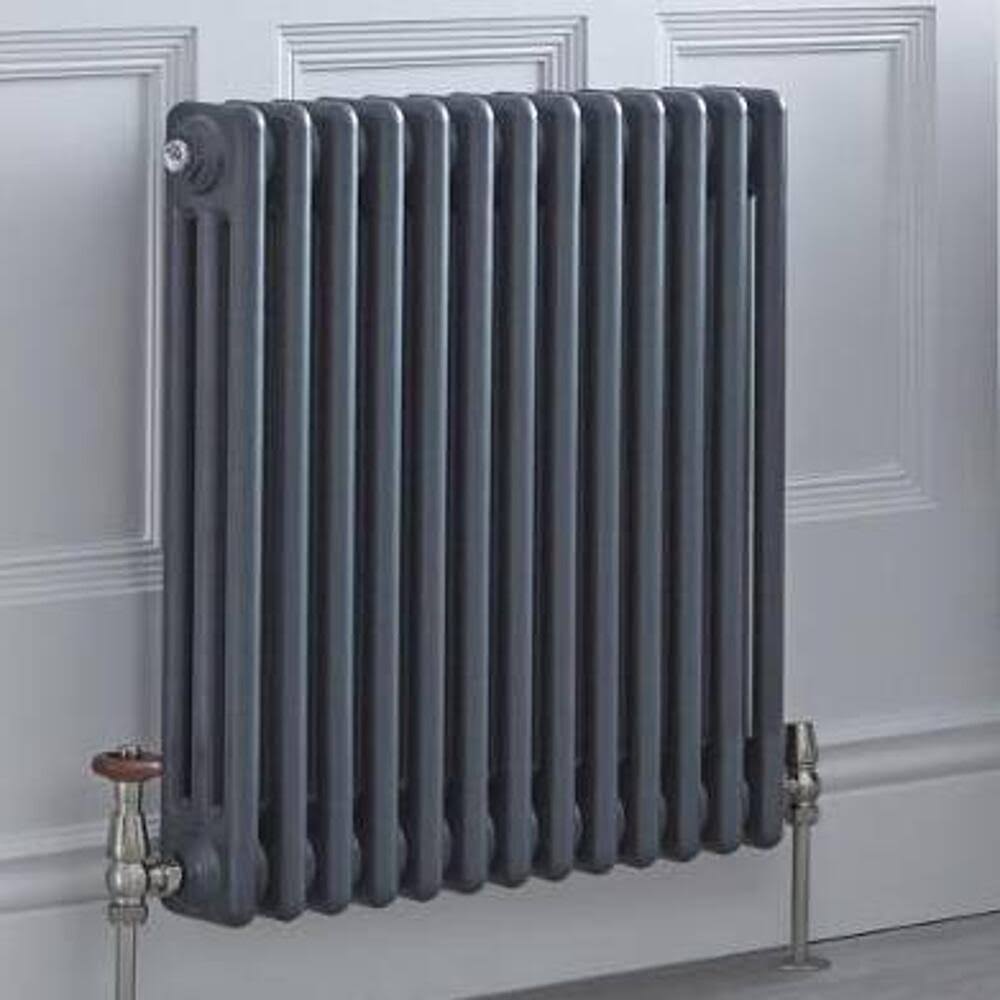 Cast Iron Electric Radiator Anthracite W663
