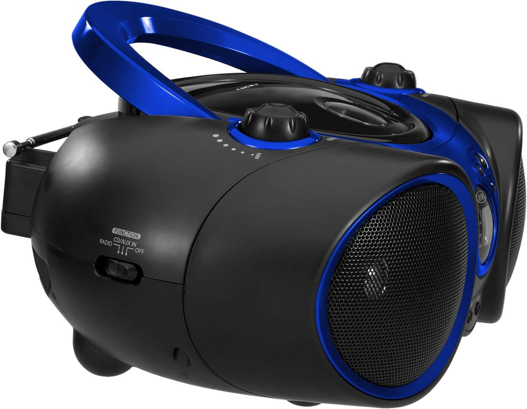 Portable CD Player with AM/FM Radio and Aux Line-in A9468