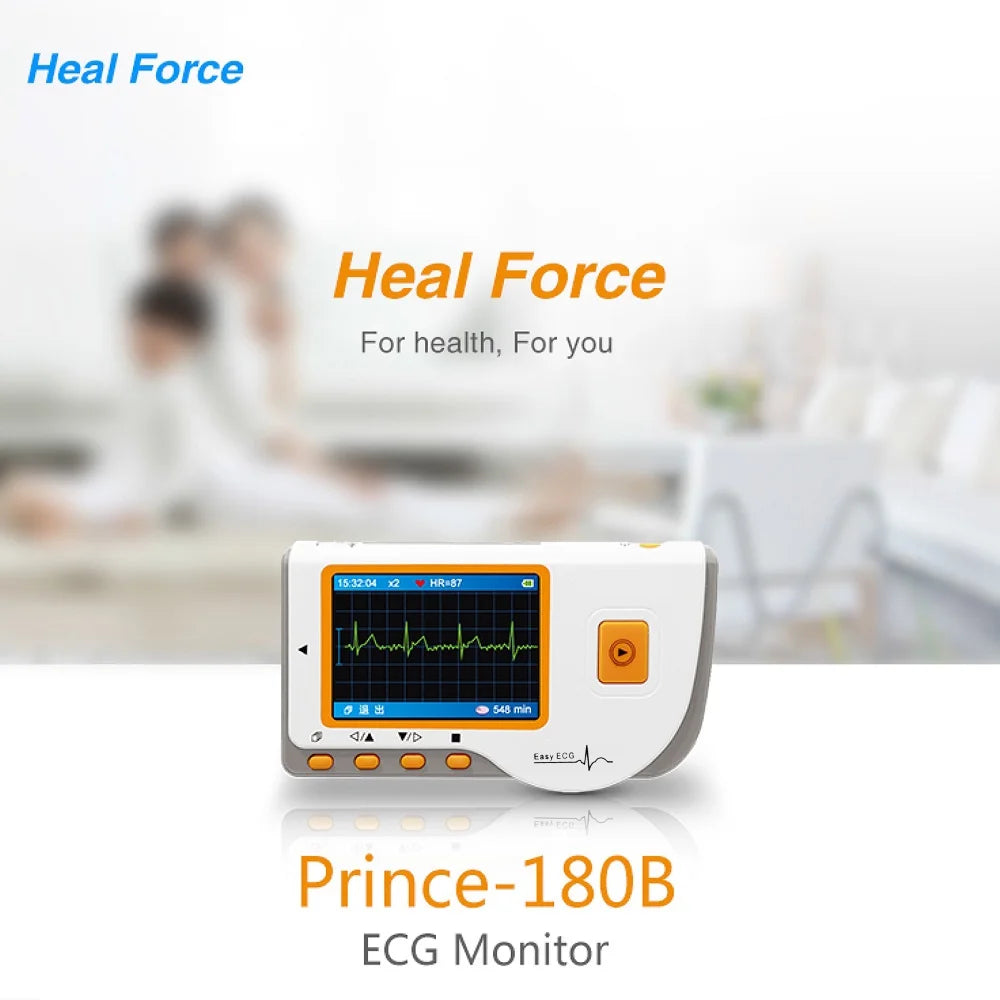 Handheld LCD EKG Device with USB Cable A717