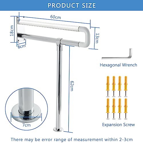23.6 Inch Anti Slip Bathroom Grab Bar D41533