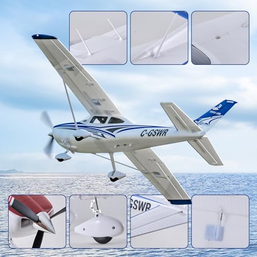 Blue 1500MM Single-Engine Propeller RC Airplane PNP Z7554
