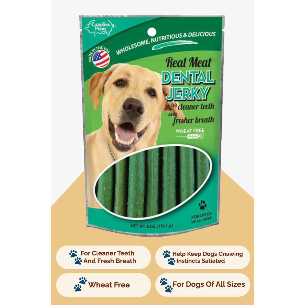 Dental Jerky Dog Treats Q669
