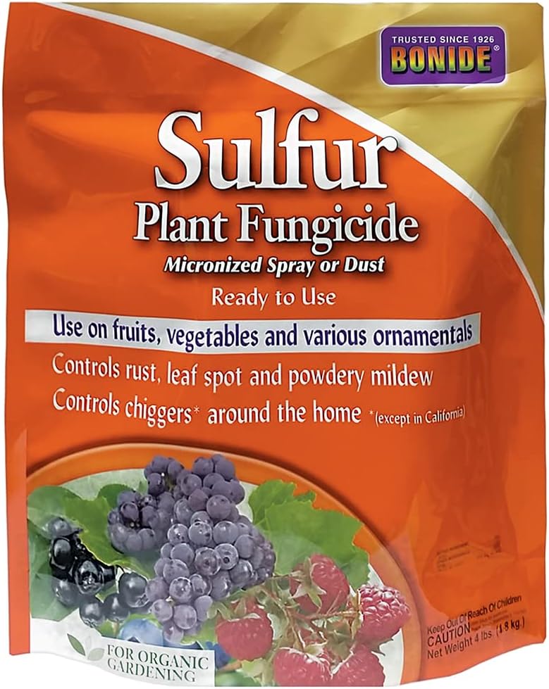 4 lb. Sulfur Plant Fungicide I718