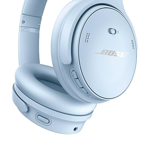 Wireless Noise Cancelling Over Ear Headphones, White Smoke H55304