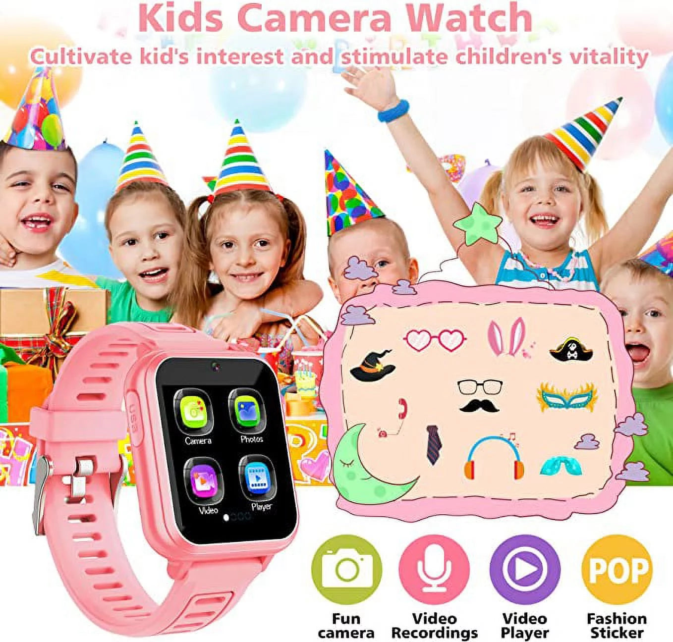 Smart Watch with HD Touch Screen Camera I43615